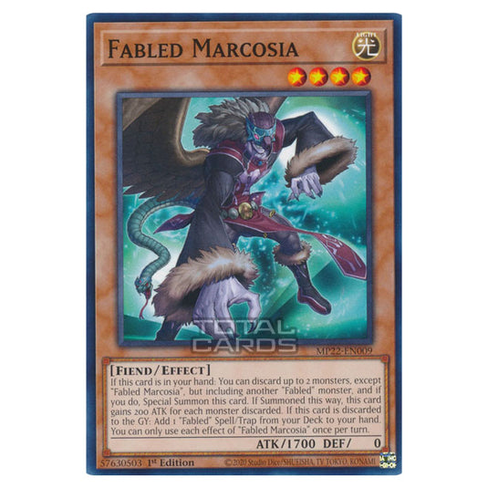 Yu-Gi-Oh! - 2022 Tin of the Pharaoh's Gods - Fabled Marcosia (Common) MP22-EN009