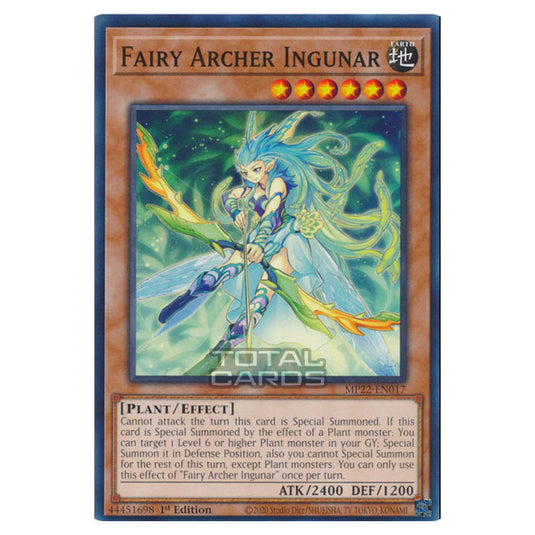 Yu-Gi-Oh! - 2022 Tin of the Pharaoh's Gods - Fairy Archer Ingunar (Common) MP22-EN017