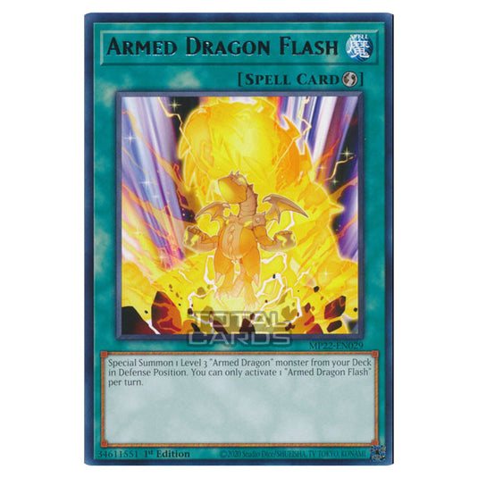 Yu-Gi-Oh! - 2022 Tin of the Pharaoh's Gods - Armed Dragon Flash (Rare) MP22-EN029