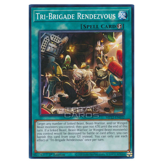 Yu-Gi-Oh! - 2022 Tin of the Pharaoh's Gods - Tri-Brigade Rendezvous (Common) MP22-EN032