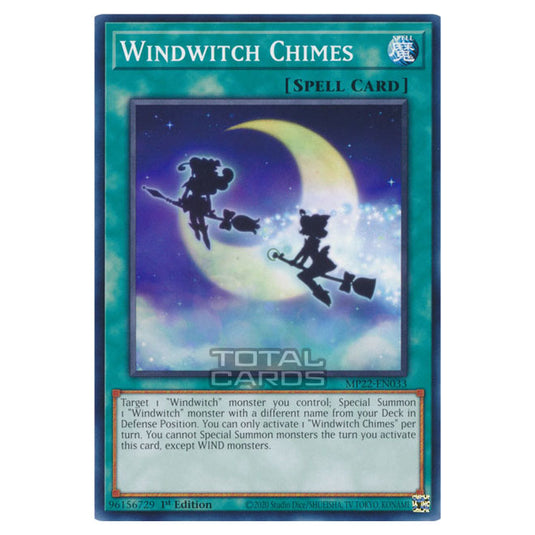 Yu-Gi-Oh! - 2022 Tin of the Pharaoh's Gods - Windwitch Chimes (Common) MP22-EN033