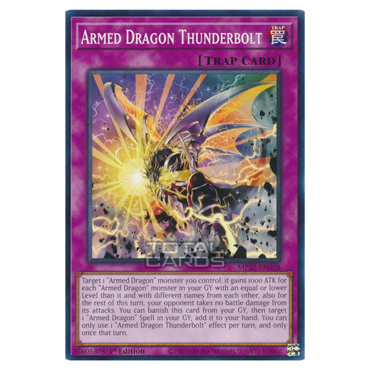 Yu-Gi-Oh! - 2022 Tin of the Pharaoh's Gods - Armed Dragon Thunderbolt (Common) MP22-EN038