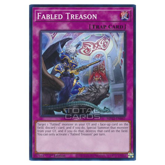 Yu-Gi-Oh! - 2022 Tin of the Pharaoh's Gods - Fabled Treason (Common) MP22-EN041