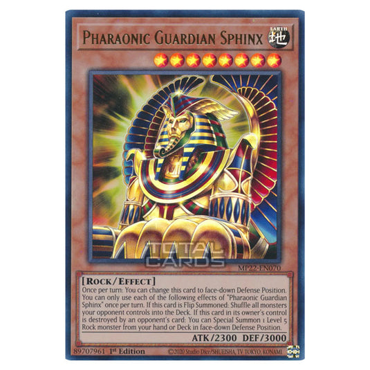 Yu-Gi-Oh! - 2022 Tin of the Pharaoh's Gods - Pharaonic Guardian Sphinx (Ultra Rare) MP22-EN070