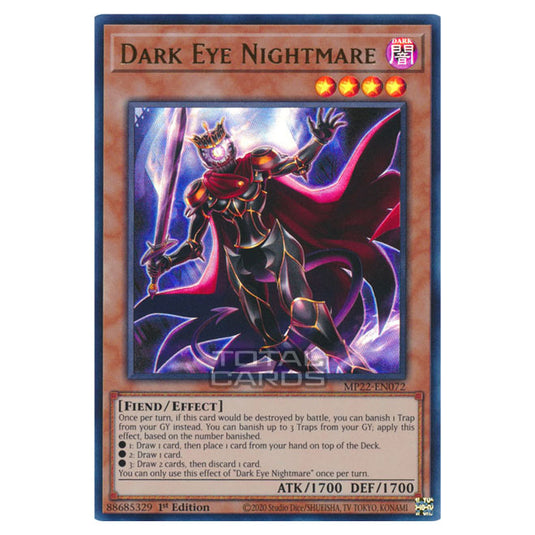 Yu-Gi-Oh! - 2022 Tin of the Pharaoh's Gods - Dark Eye Nightmare (Ultra Rare) MP22-EN072