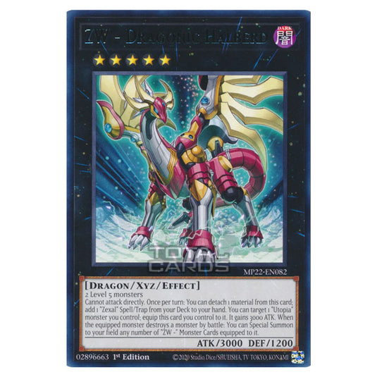 Yu-Gi-Oh! - 2022 Tin of the Pharaoh's Gods - ZW - Dragonic Halberd (Rare) MP22-EN082