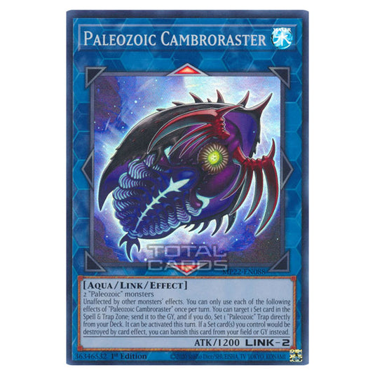 Yu-Gi-Oh! - 2022 Tin of the Pharaoh's Gods - Paleozoic Cambroraster (Super Rare) MP22-EN088