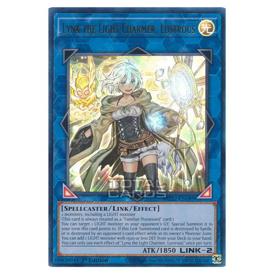 Yu-Gi-Oh! - 2022 Tin of the Pharaoh's Gods - Lyna the Light Charmer, Lustrous (Ultra Rare) MP22-EN089