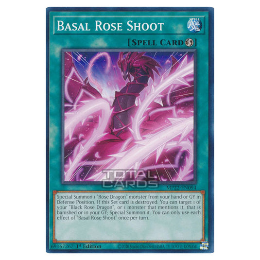 Yu-Gi-Oh! - 2022 Tin of the Pharaoh's Gods - Basal Rose Shoot (Common) MP22-EN094