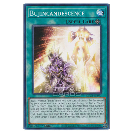 Yu-Gi-Oh! - 2022 Tin of the Pharaoh's Gods - Bujincandescence (Common) MP22-EN097