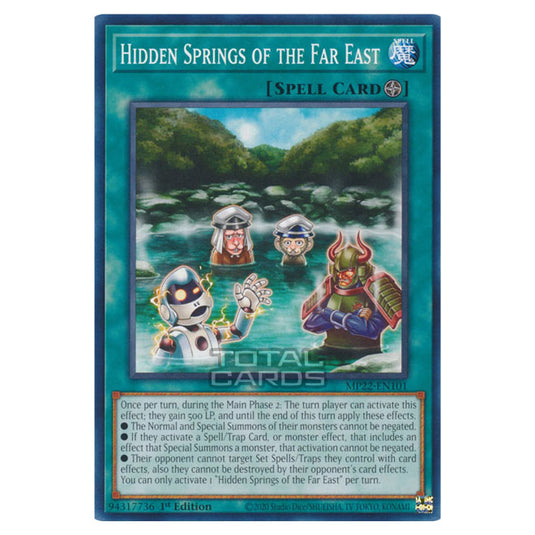 Yu-Gi-Oh! - 2022 Tin of the Pharaoh's Gods - Hidden Springs of the Far East (Common) MP22-EN101