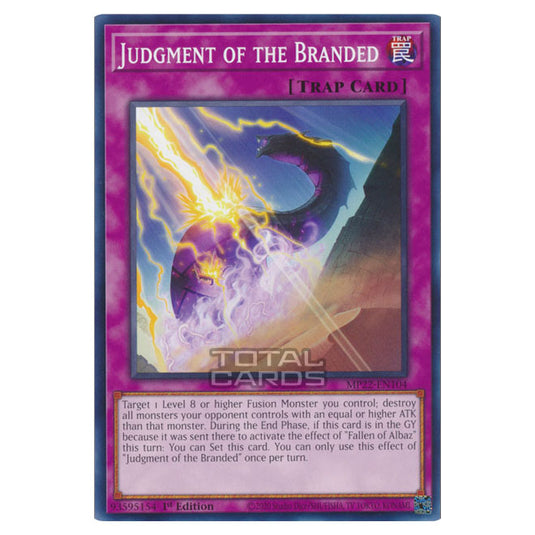 Yu-Gi-Oh! - 2022 Tin of the Pharaoh's Gods - Judgment of the Branded (Common) MP22-EN104