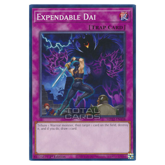 Yu-Gi-Oh! - 2022 Tin of the Pharaoh's Gods - Expendable Dai (Common) MP22-EN108