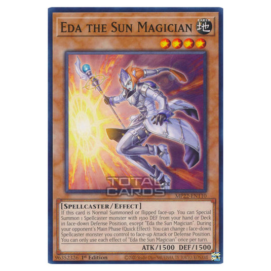 Yu-Gi-Oh! - 2022 Tin of the Pharaoh's Gods - Eda the Sun Magician (Common) MP22-EN110