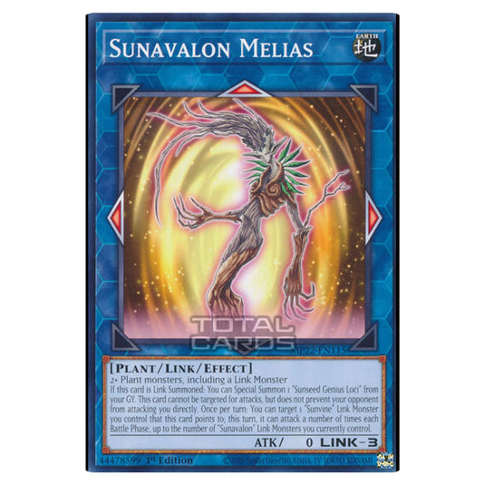 Yu-Gi-Oh! - 2022 Tin of the Pharaoh's Gods - Sunavalon Melias (Common) MP22-EN115