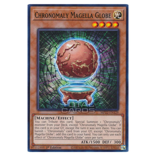 Yu-Gi-Oh! - 2022 Tin of the Pharaoh's Gods - Chronomaly Magella Globe (Common) MP22-EN129