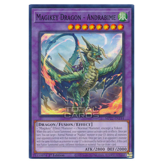 Yu-Gi-Oh! - 2022 Tin of the Pharaoh's Gods - Magikey Dragon - Andrabime (Common) MP22-EN144