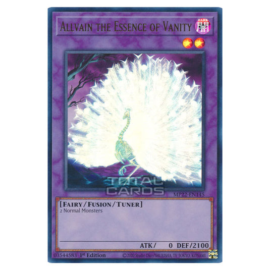 Yu-Gi-Oh! - 2022 Tin of the Pharaoh's Gods - Allvain the Essence of Vanity (Ultra Rare) MP22-EN145