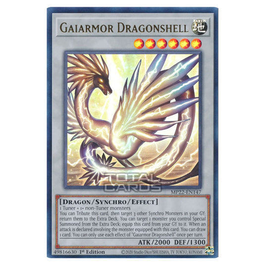 Yu-Gi-Oh! - 2022 Tin of the Pharaoh's Gods - Gaiarmor Dragonshell (Ultra Rare) MP22-EN147