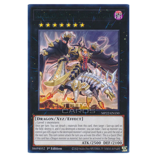 Yu-Gi-Oh! - 2022 Tin of the Pharaoh's Gods - Voloferniges, the Darkest Dragon Doomrider (Rare) MP22-EN150