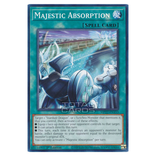 Yu-Gi-Oh! - 2022 Tin of the Pharaoh's Gods - Majestic Absorption (Common) MP22-EN153