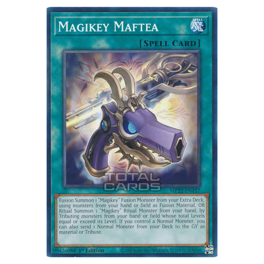 Yu-Gi-Oh! - 2022 Tin of the Pharaoh's Gods - Magikey Maftea (Common) M Yu-Gi-Oh! - 2022 Tin of the Pharaoh's Gods - Magikey Maftea (Common) M