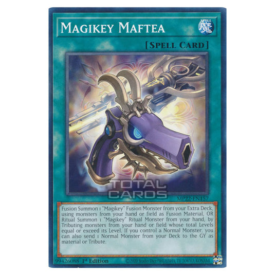 Yu-Gi-Oh! - 2022 Tin of the Pharaoh's Gods - Magikey Maftea (Common) MP22-EN157