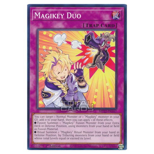 Yu-Gi-Oh! - 2022 Tin of the Pharaoh's Gods - Magikey Duo (Common) MP22-EN167