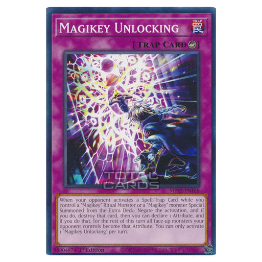 Yu-Gi-Oh! - 2022 Tin of the Pharaoh's Gods - Magikey Unlocking (Common) MP22-EN168