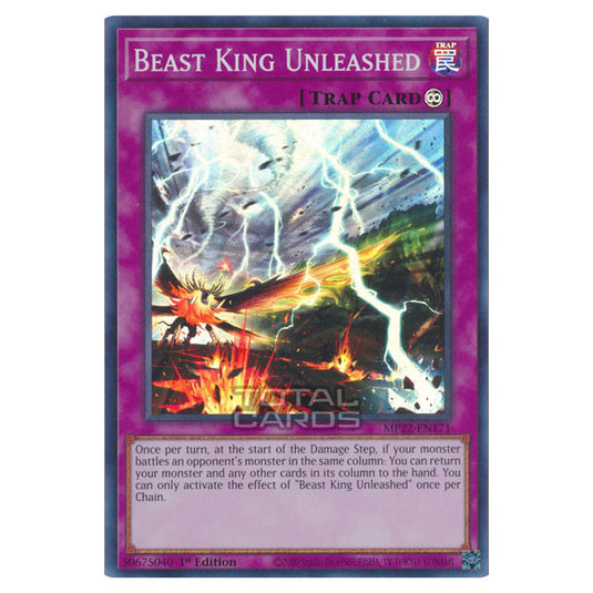 Yu-Gi-Oh! - 2022 Tin of the Pharaoh's Gods - Beast King Unleashed (Super Rare) MP22-EN171