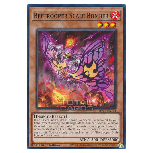 Yu-Gi-Oh! - 2022 Tin of the Pharaoh's Gods - Beetrooper Scale Bomber (Common) MP22-EN174