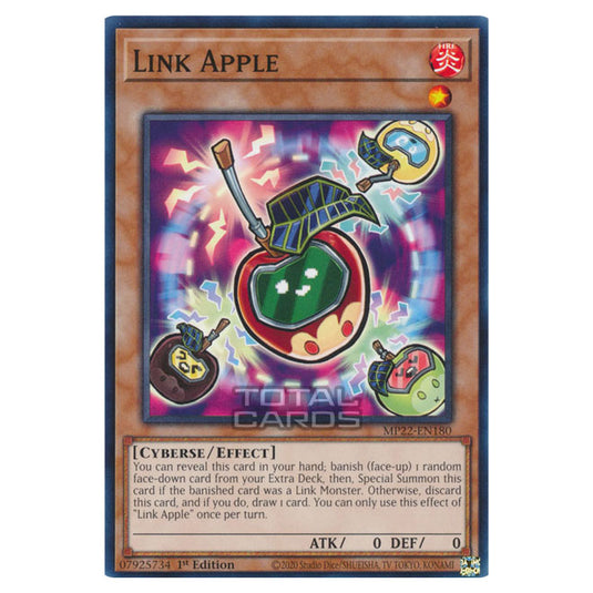 Yu-Gi-Oh! - 2022 Tin of the Pharaoh's Gods - Link Apple (Common) MP22-EN180