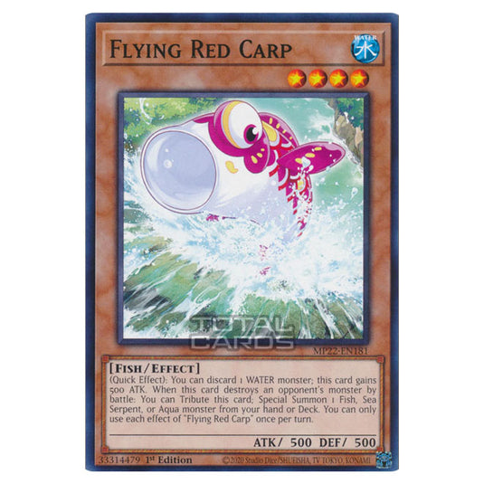 Yu-Gi-Oh! - 2022 Tin of the Pharaoh's Gods - Flying Red Carp (Common) MP22-EN181