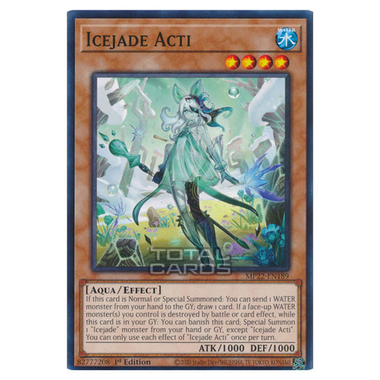 Yu-Gi-Oh! - 2022 Tin of the Pharaoh's Gods - Icejade Acti (Common) MP22-EN189