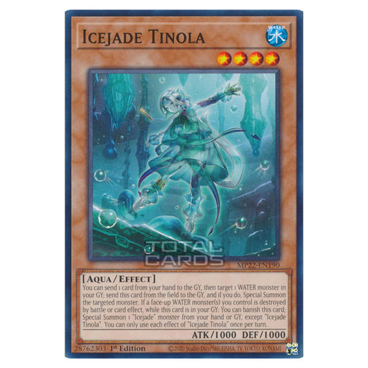 Yu-Gi-Oh! - 2022 Tin of the Pharaoh's Gods - Icejade Tinola (Common) MP22-EN190