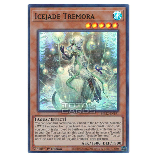 Yu-Gi-Oh! - 2022 Tin of the Pharaoh's Gods - Icejade Tremora (Super Rare) MP22-EN191