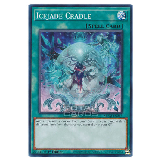 Yu-Gi-Oh! - 2022 Tin of the Pharaoh's Gods - Icejade Cradle (Common) MP22-EN218