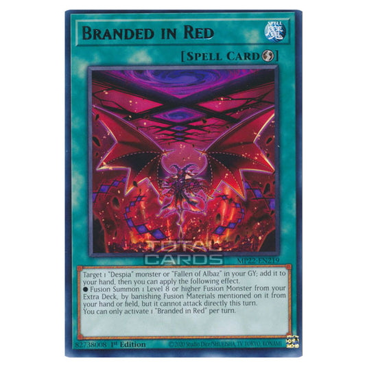 Yu-Gi-Oh! - 2022 Tin of the Pharaoh's Gods - Branded in Red (Rare) MP22-EN219