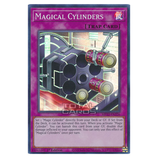 Yu-Gi-Oh! - 2022 Tin of the Pharaoh's Gods - Magical Cylinders (Super Rare) MP22-EN226