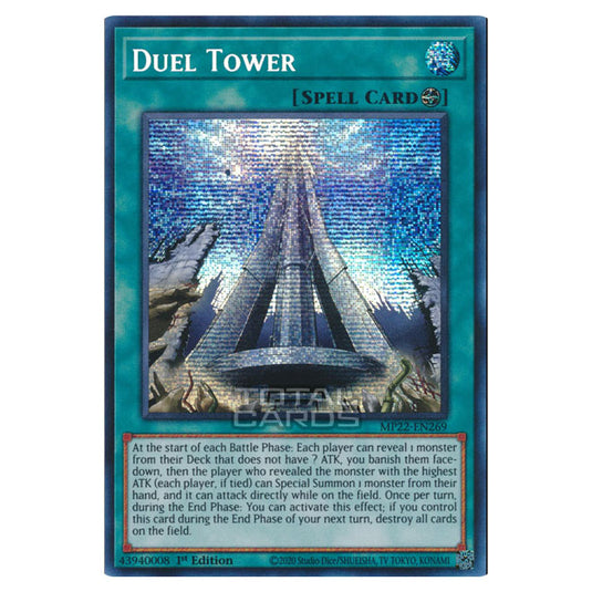 Yu-Gi-Oh! - 2022 Tin of the Pharaoh's Gods - Duel Tower (Prismatic Secret Rare) MP22-EN269