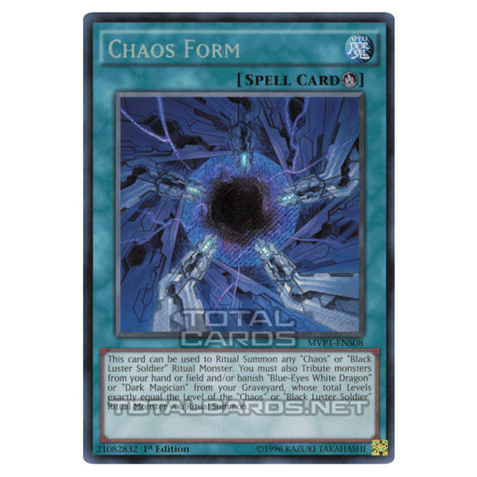 chaos form yugioh card Yu-Gi-Oh! - The Dark Side of Dimensions Movie Pack Secret Edition