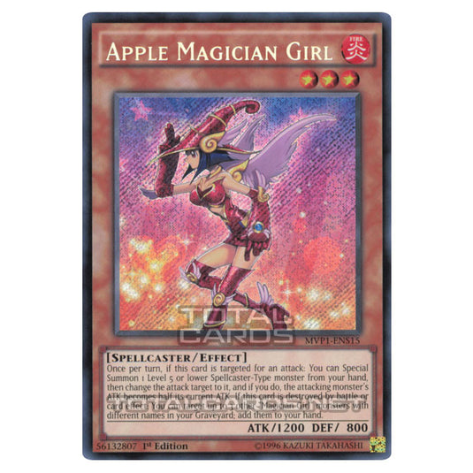 Yu-Gi-Oh! - The Dark Side of Dimensions Movie Pack Secret Edition - Apple Magician Girl (Secret Rare) MVP1-ENS15