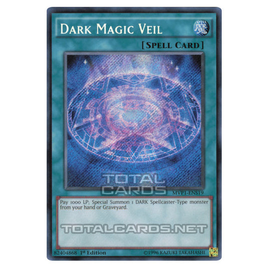 Yu-Gi-Oh! - The Dark Side of Dimensions Movie Pack Secret Edition - Dark Magic Veil (Secret Rare) MVP1-ENS19