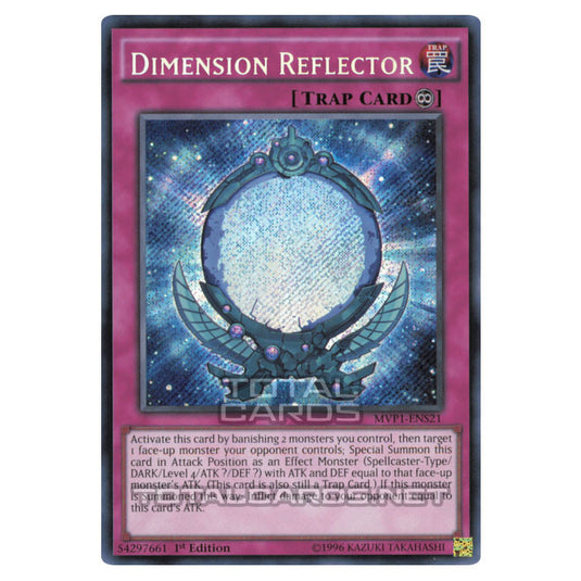 Yu-Gi-Oh! - The Dark Side of Dimensions Movie Pack Secret Edition - Dimension Reflector (Secret Rare) MVP1-ENS21