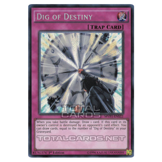 Yu-Gi-Oh! - The Dark Side of Dimensions Movie Pack Secret Edition - Dig of Destiny (Secret Rare) MVP1-ENS22