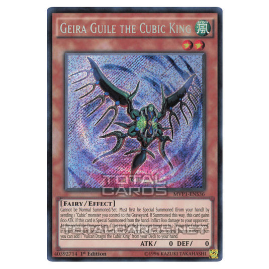 Yu-Gi-Oh! - The Dark Side of Dimensions Movie Pack Secret Edition - Geira Guile the Cubic King (Secret Rare) MVP1-ENS36