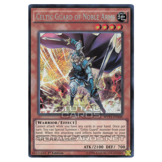 Yu-Gi-Oh! - The Dark Side of Dimensions Movie Pack Secret Edition - Celtic Guard of Noble Arms (Secret Rare) MVP1-ENS48