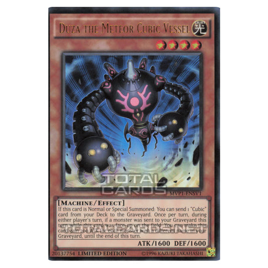Yu-Gi-Oh! - The Dark Side of Dimensions Movie Pack Secret Edition - Duza the Meteor Cubic Vessel (Ultra Rare) MVP1-ENSV1