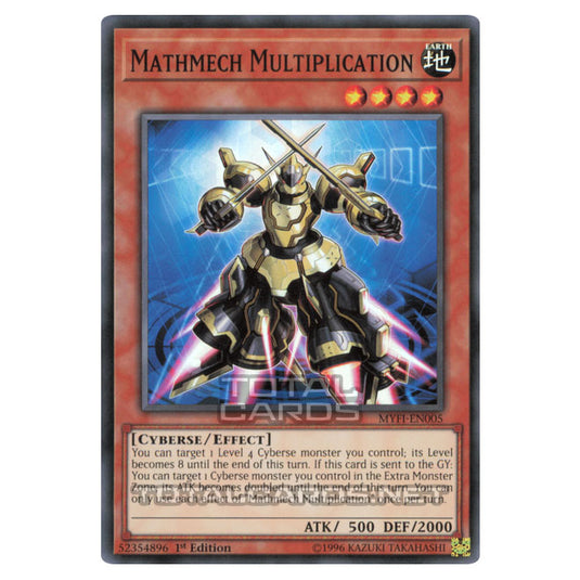 Yu-Gi-Oh! - Mystic Fighters - Mathmech Multiplication (Super Rare) MYFI-EN005
