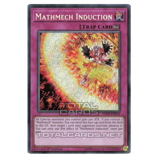 Yu-Gi-Oh! - Mystic Fighters - Mathmech Induction (Secret Rare) MYFI-EN013